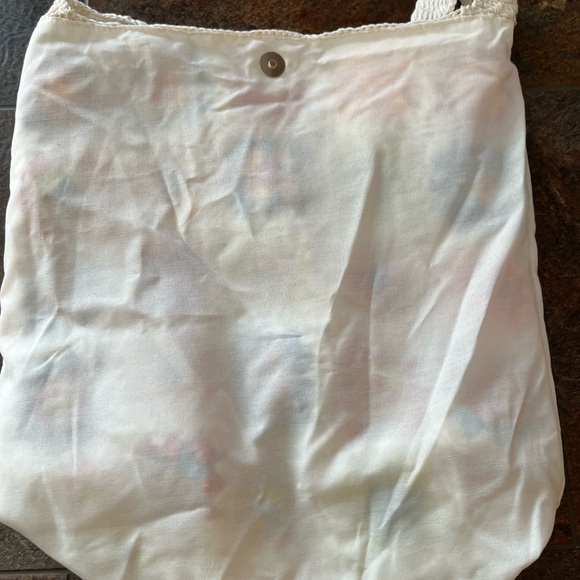 Granny square crochet flower pattern patchwork boho hippie lined bag/purse - Picture 6 of 11